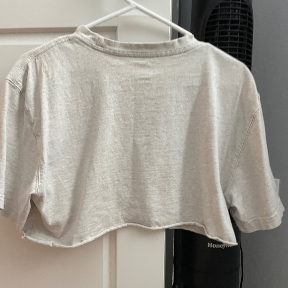 Medium Heather Grey Vintage Dickies Cropped Tee - Picture 3 of 3